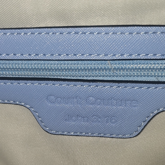 Court Couture Leather Hampton Tennis Backpack Striped - Picture 11 of 14